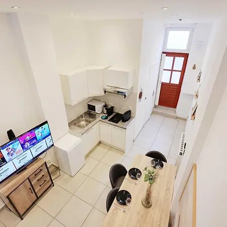Charming -1br - 4p - Gare District Appartement Parijs