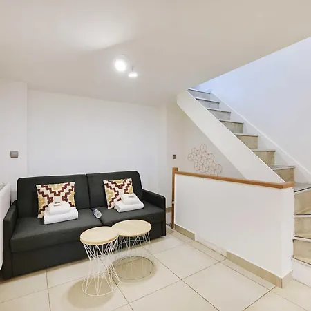 Appartement Charming -1br - 4p - Gare District *